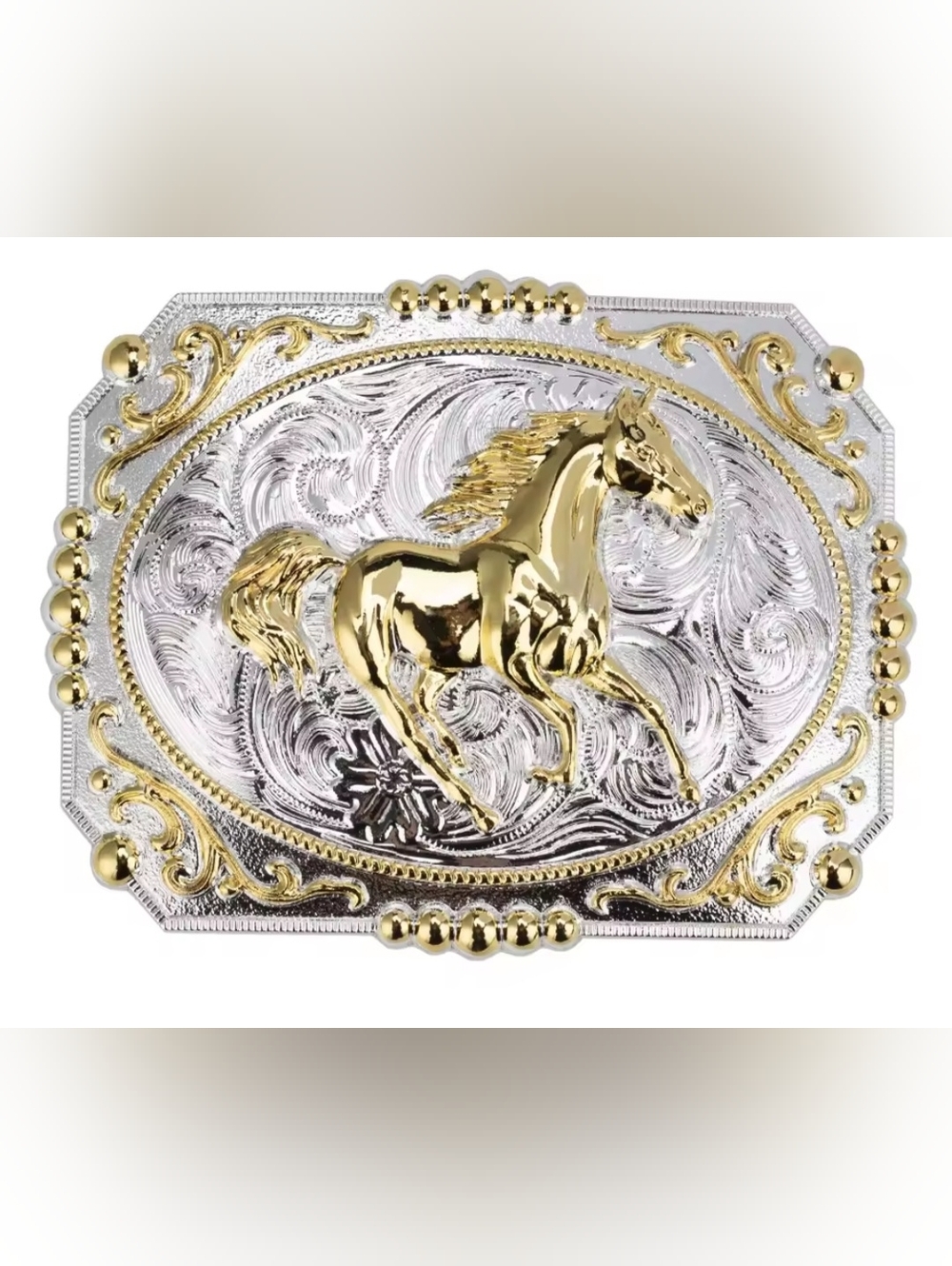 New Horse, Horse and Cross Or Flying Eagle Belt Buckle